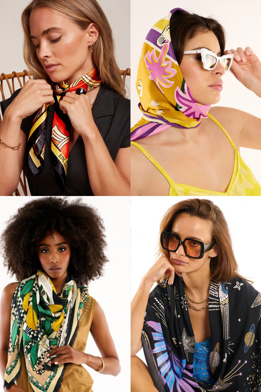 Comment porter un foulard de différentes manières ?