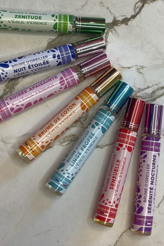 Découvrez nos parfums pour oreiller : la touche finale pour vos nuits