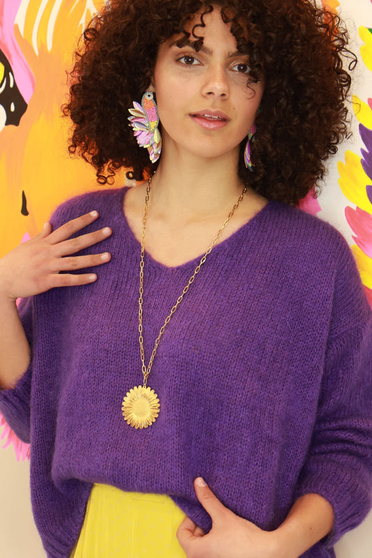 Les indispensables toute saison: le pull Audrey