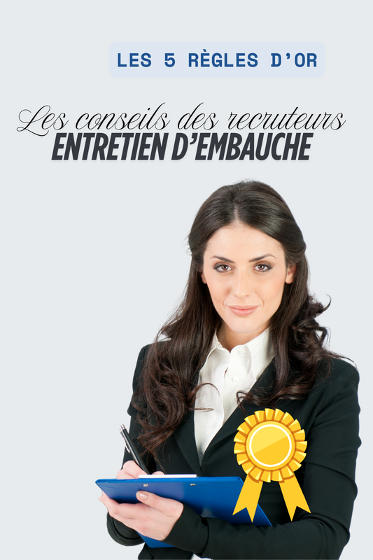 Les 5 règles d'or pour une tenue d'entretien réussie