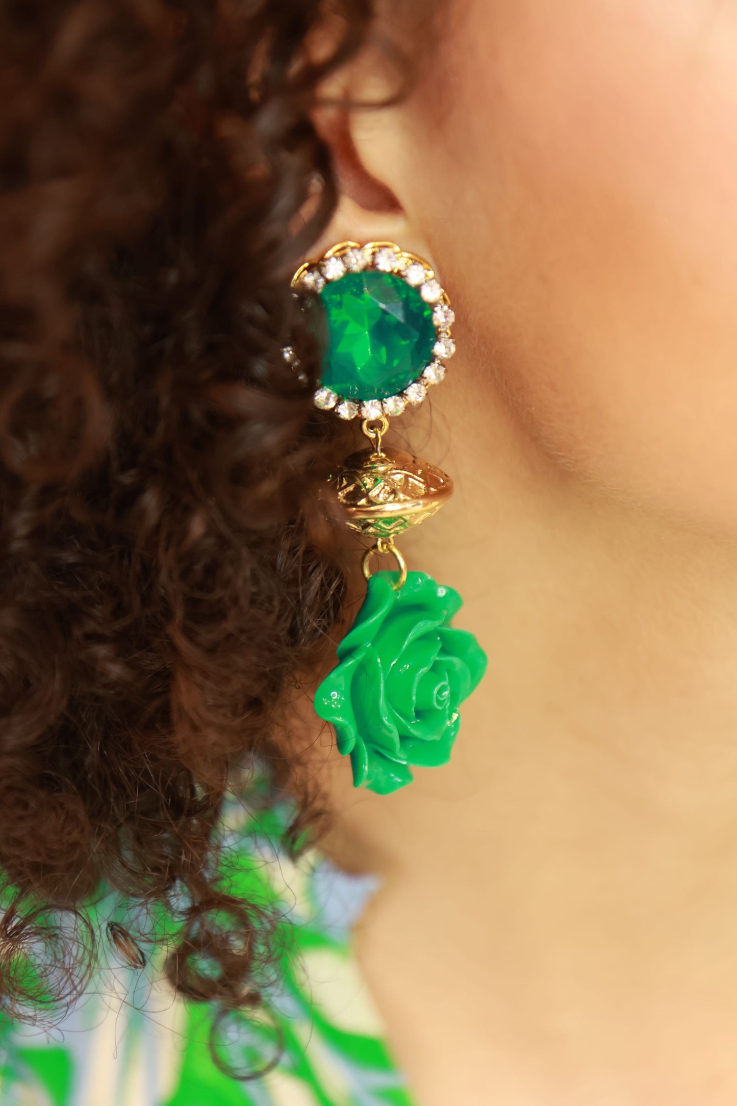 Rose button by Marion Godart