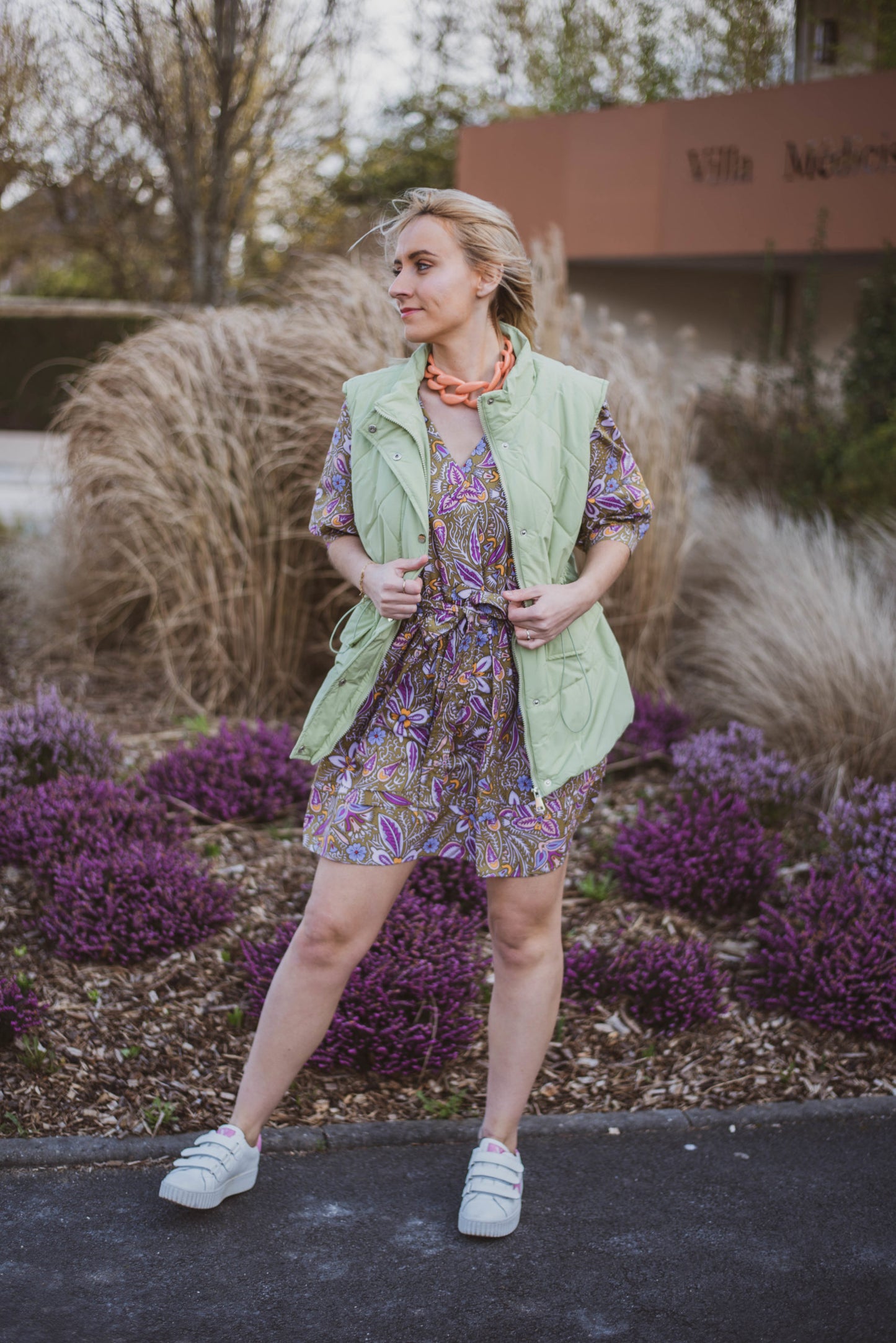 Doudoune vert amande zac et Zoé boutique la p’tite rebelle amiens