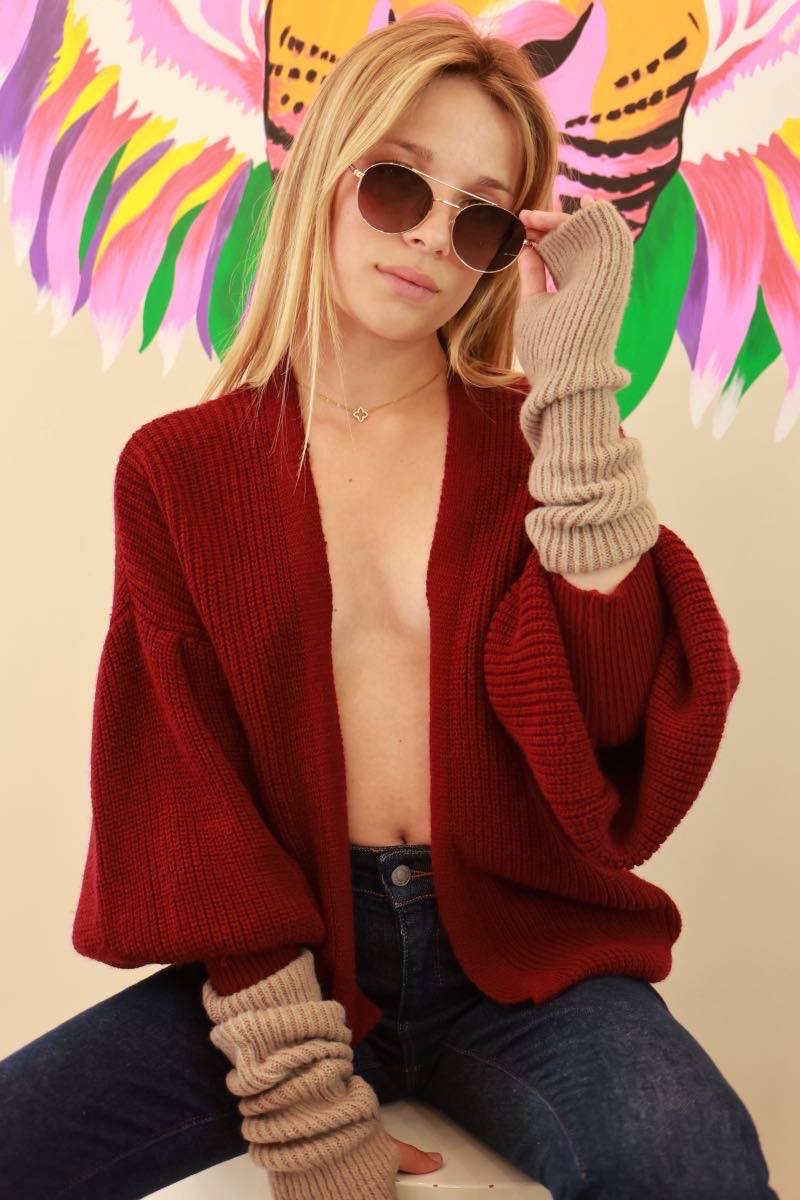 Mitaines beige by Marie île de Ré