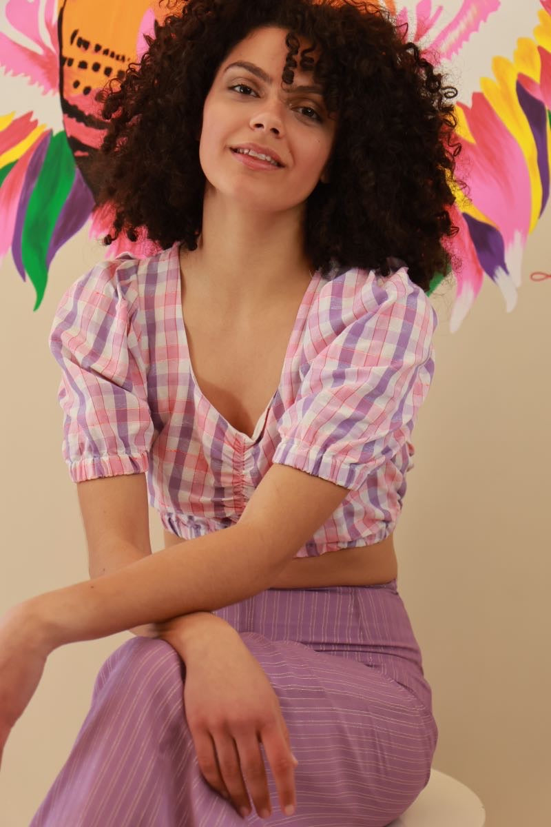 Crop top « seconde main »