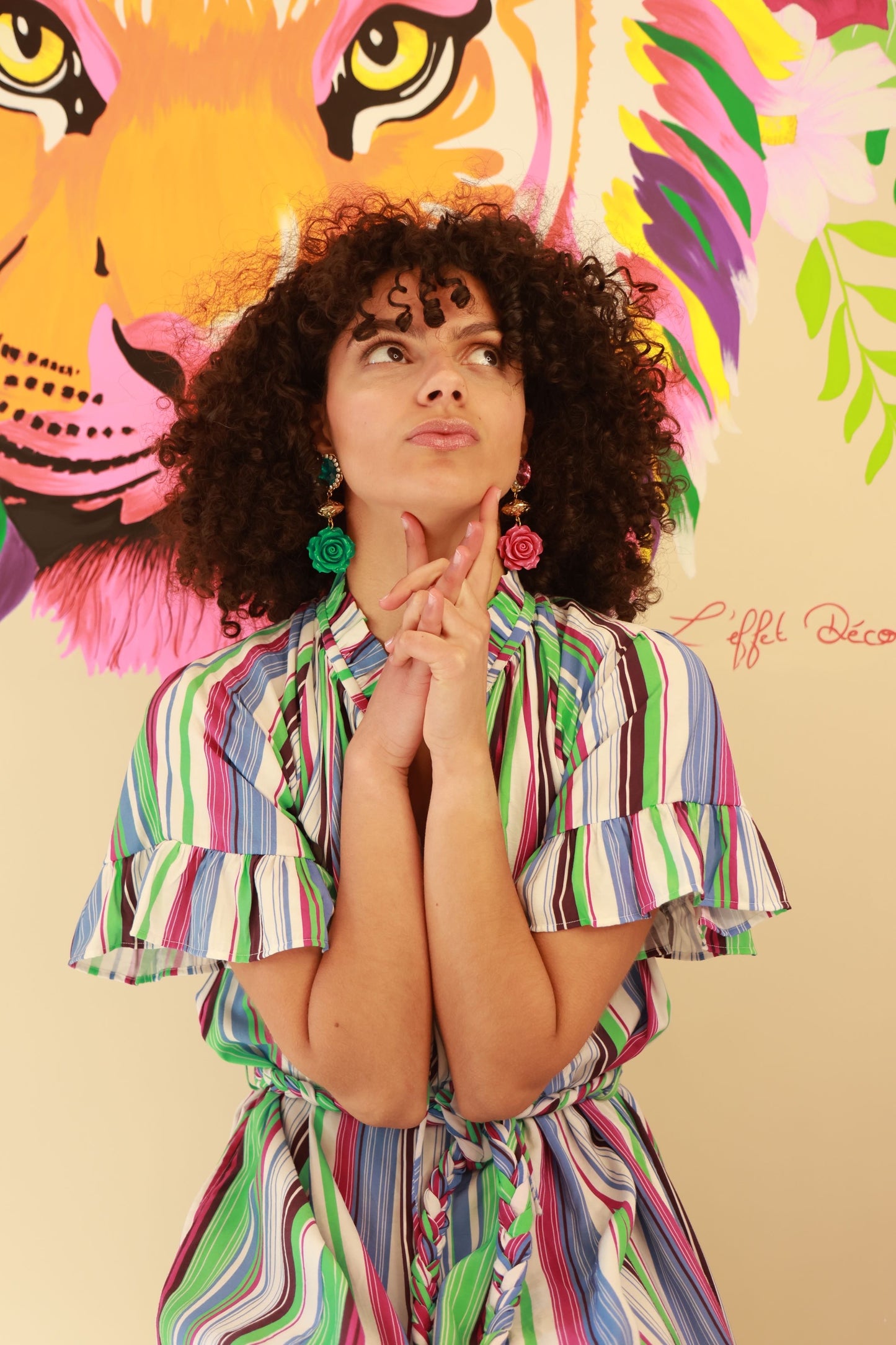 Rose button by Marion Godart