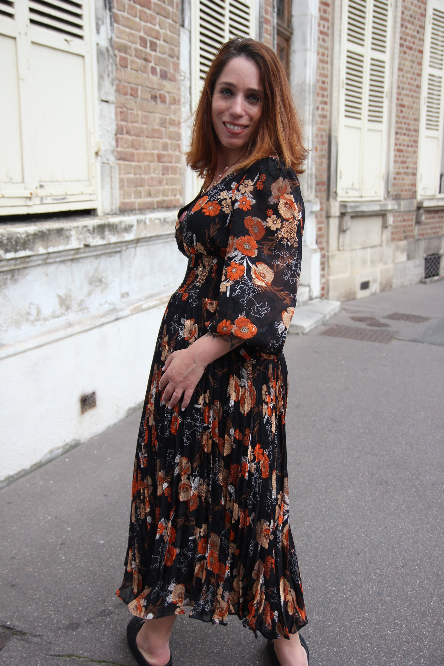 Dress Black Traffic People
