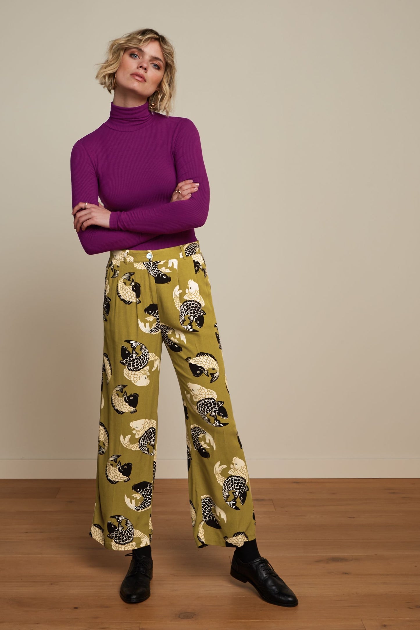 Sous-Pull Prune King Louie boutique la p’tite rebelle Amiens