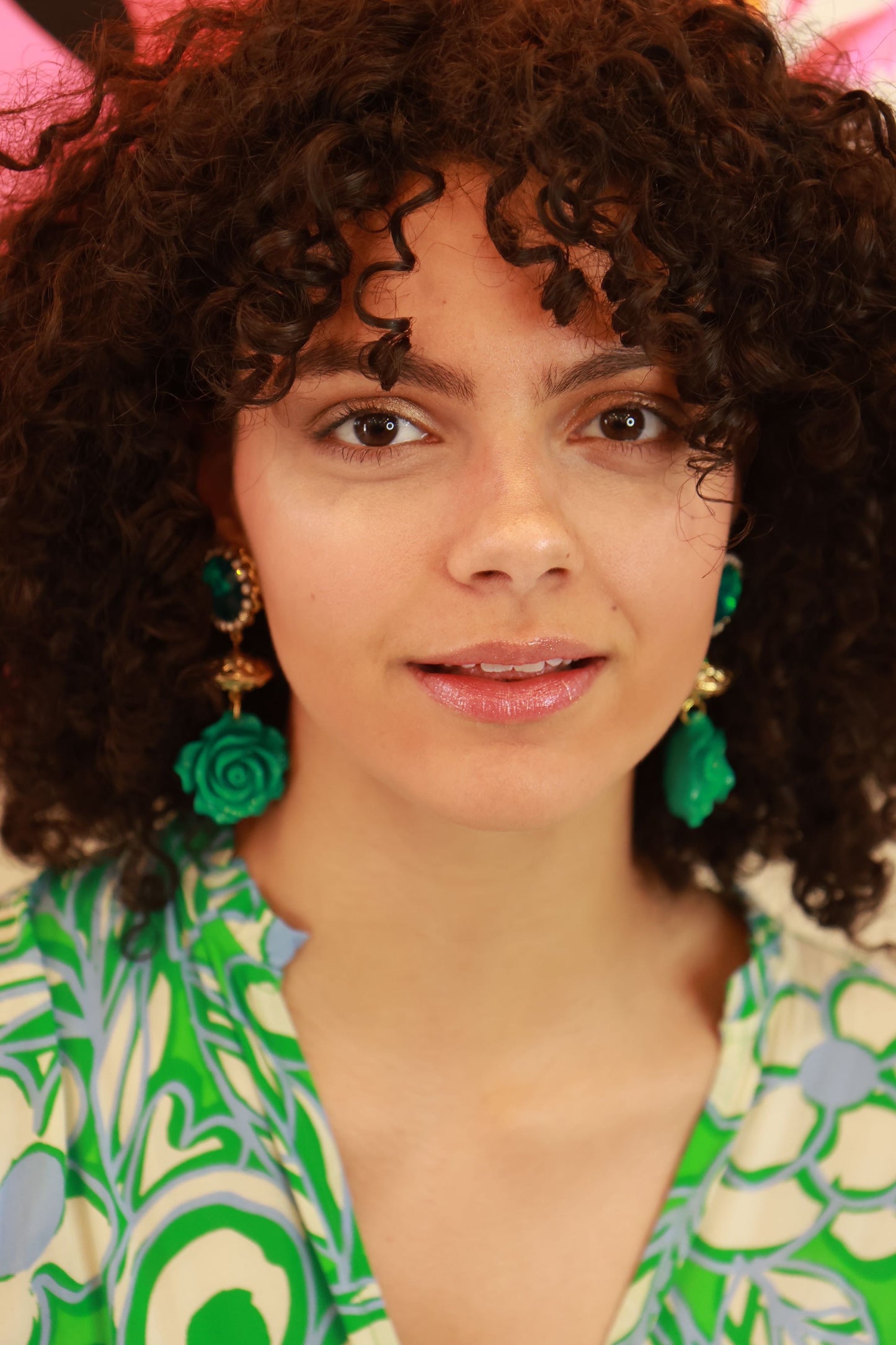 Rose button by Marion Godart