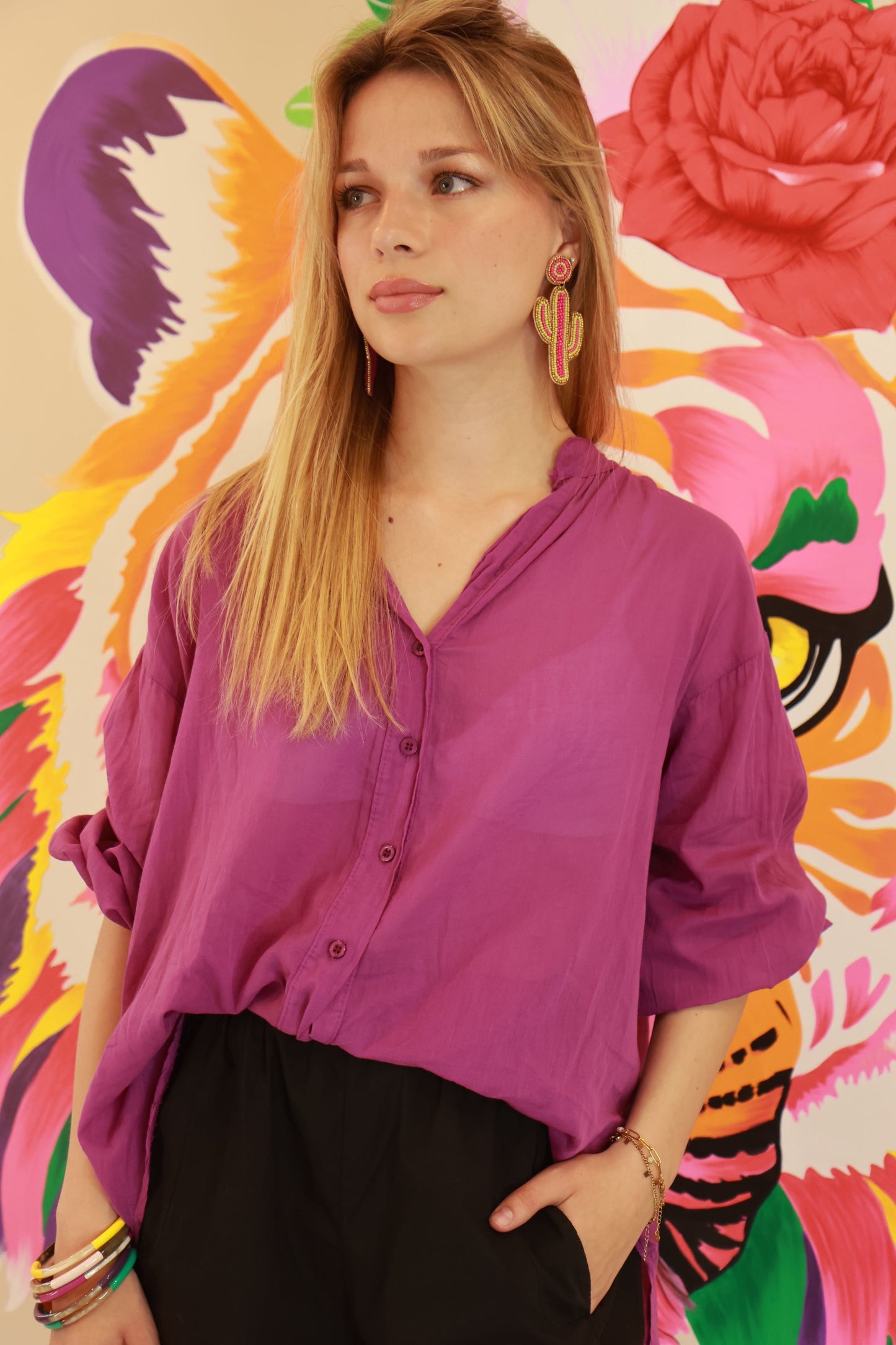 Boucles d’oreilles cactus by Jade et Julie