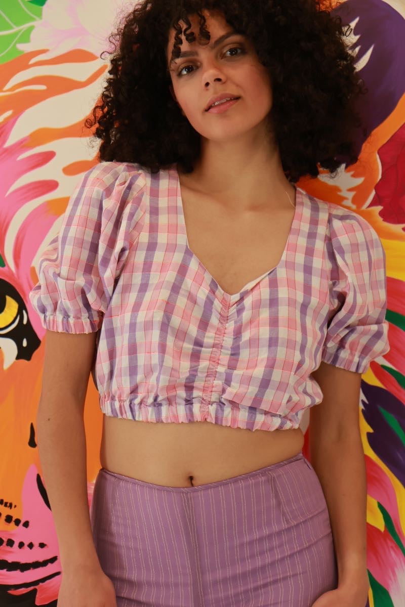 Crop top « seconde main »