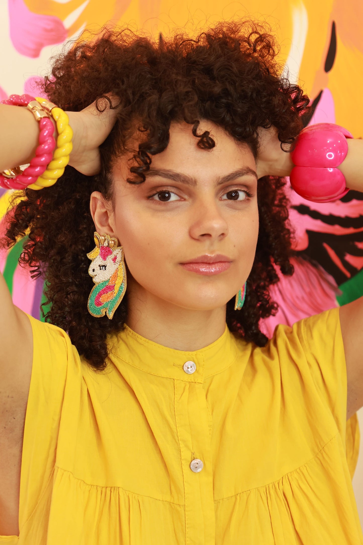 Boucles d’oreilles Licorne by Jade et Julie