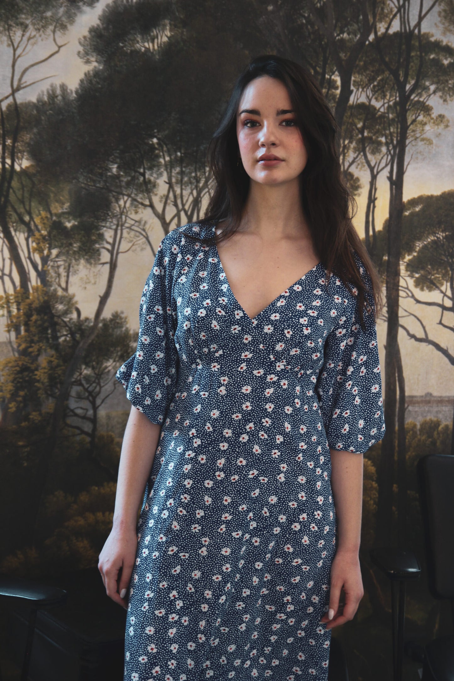 Vestido con margaritas de Traffic People