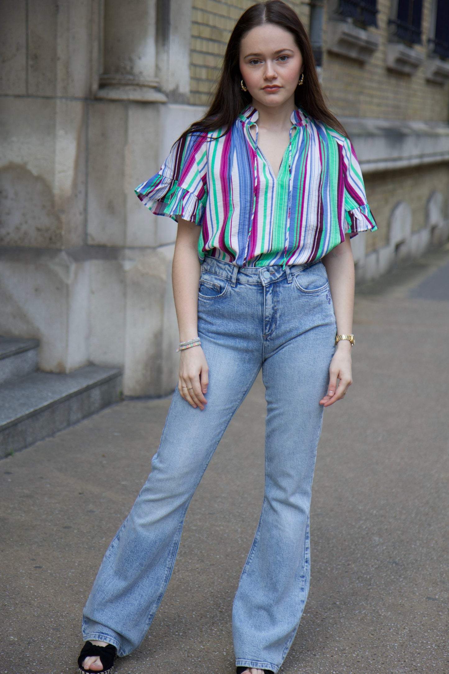 Blouse striped Sicily Pom Amsterdam