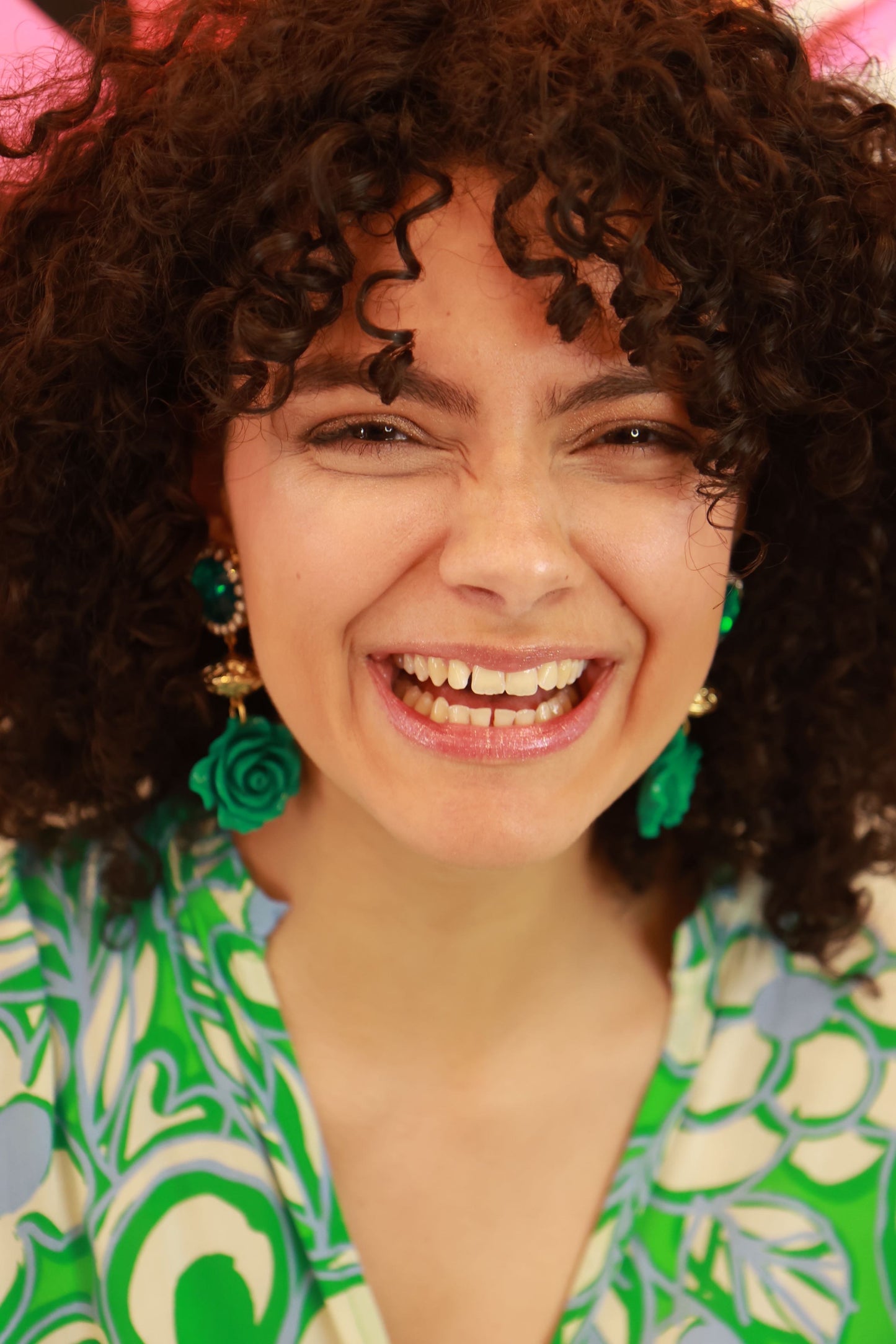 Rose button by Marion Godart