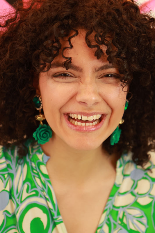 Rose button by Marion Godart