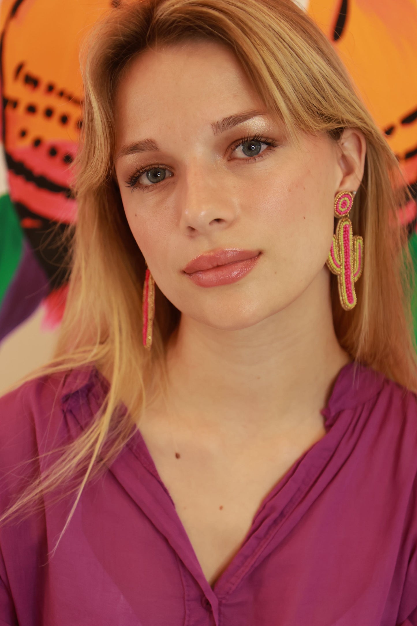 Boucles d’oreilles cactus by Jade et Julie