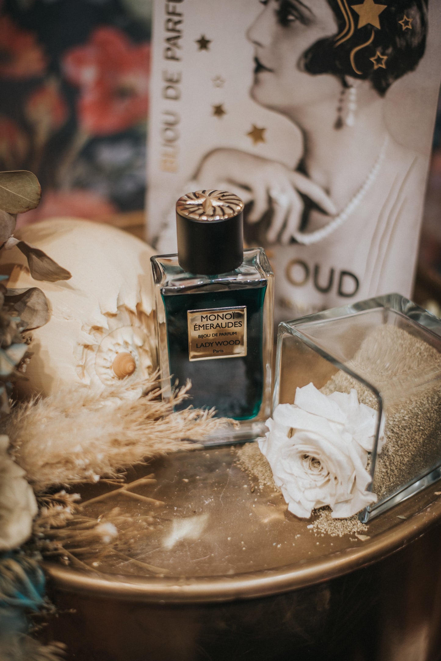Parfum Monoï émeraude Lady Wood