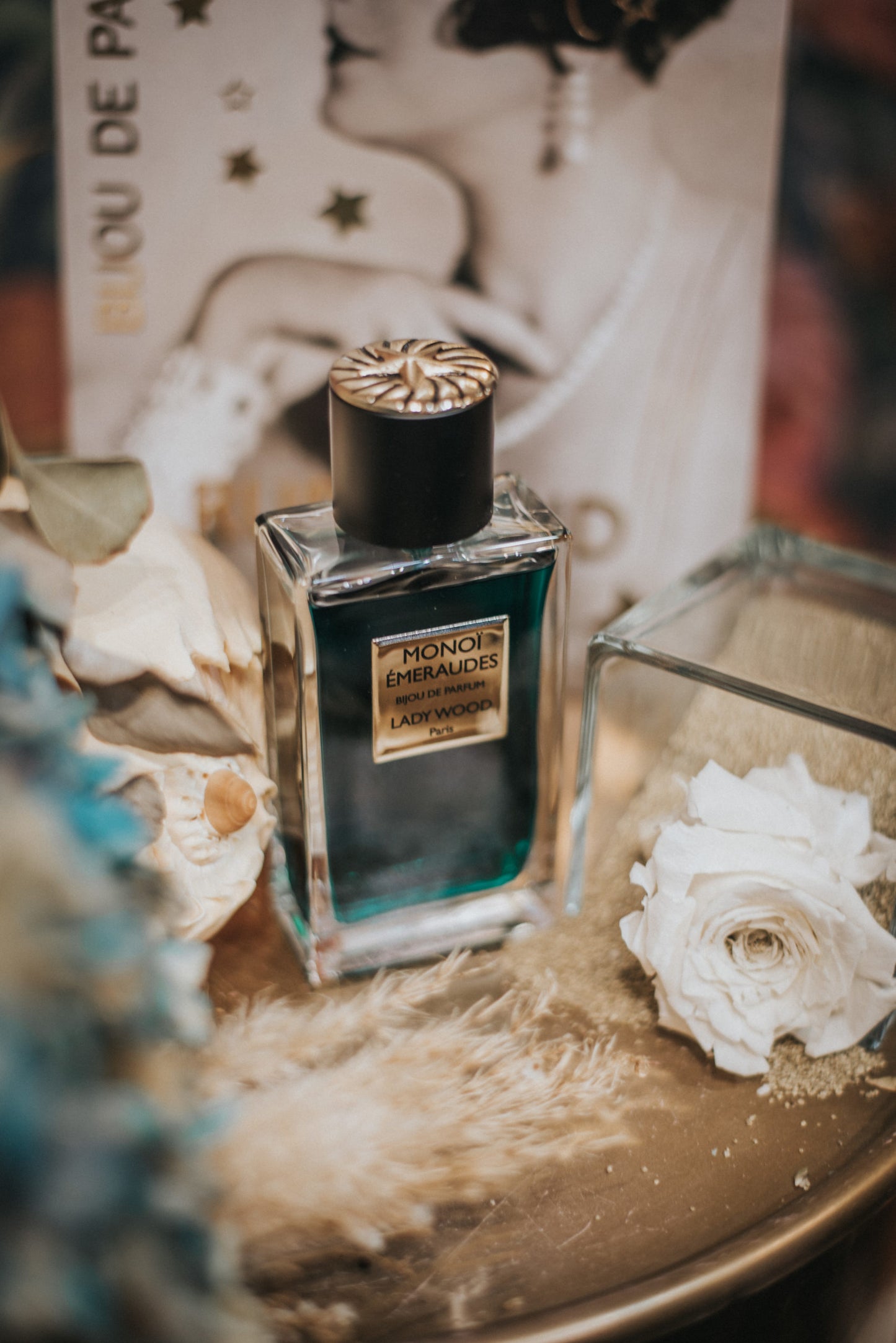 Parfum Monoï émeraude Lady Wood