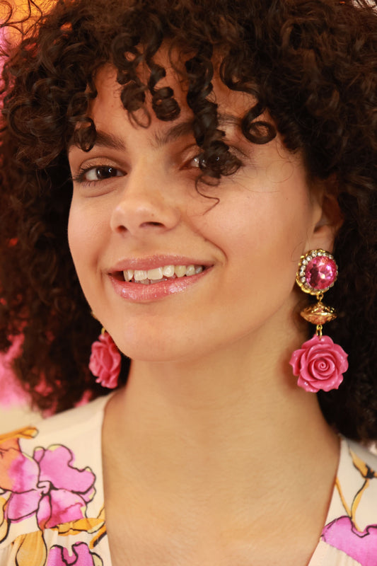 Rose Button by Marion Godart