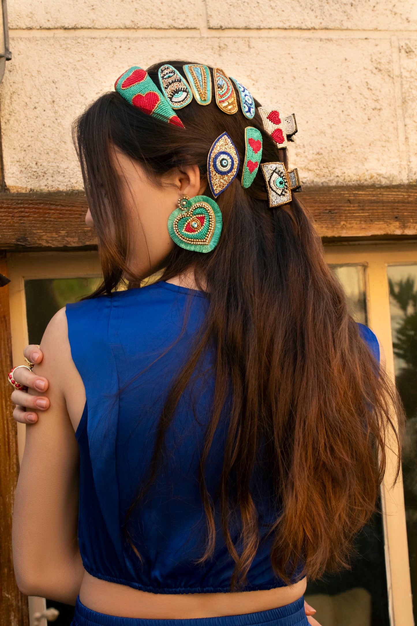 Boucles d'oreille Madison Love Jade et Julie