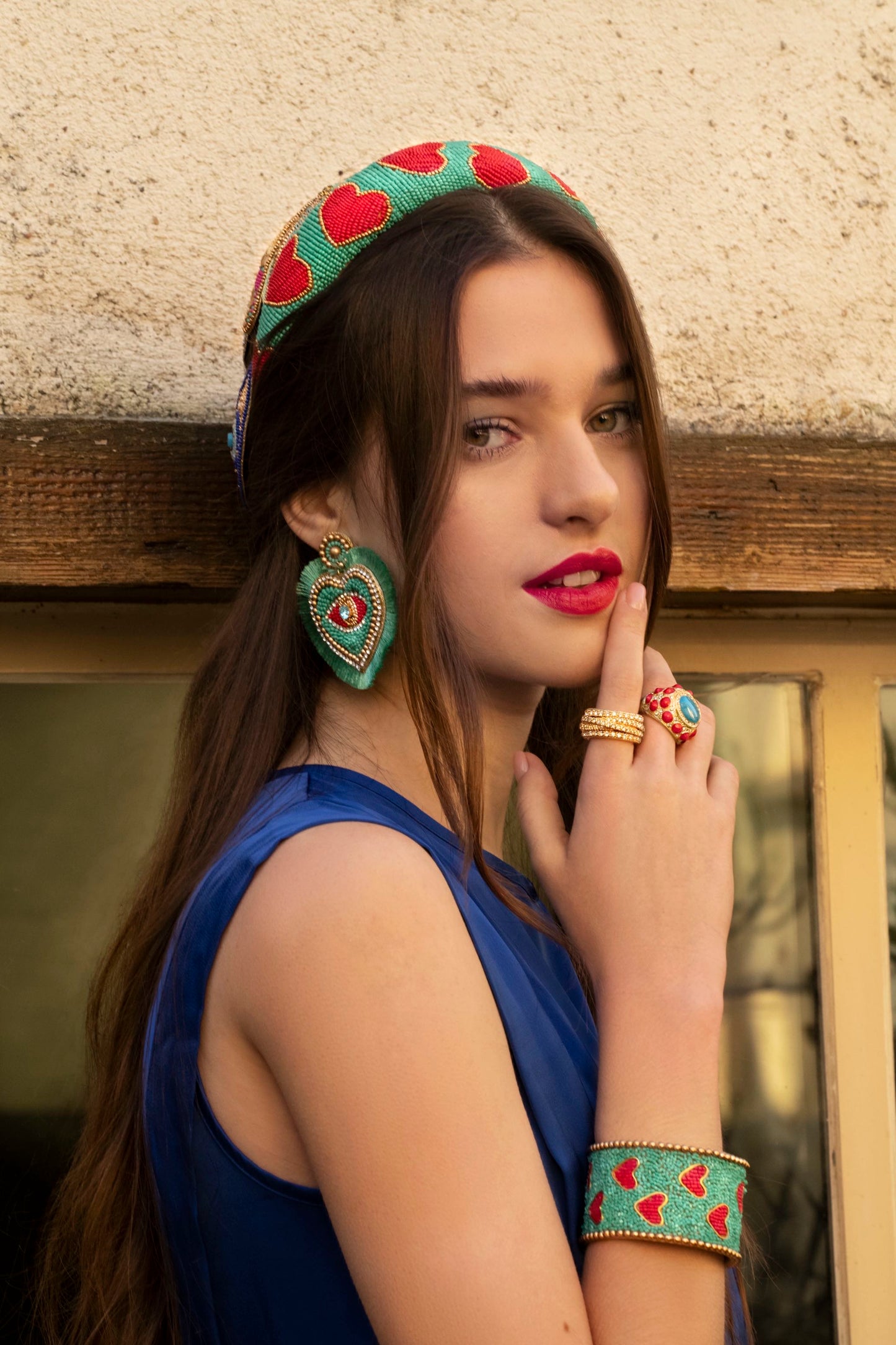 Boucles d'oreille Madison Love Jade et Julie