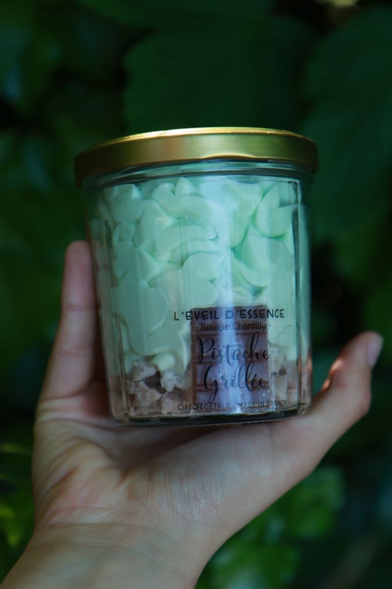 Bougie Pistache Grillée_L'Européenne de Luxe