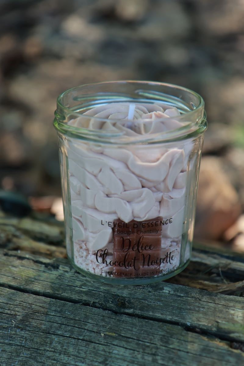 Bougie Délice Chocolat Noisette_L'Européenne de Luxe