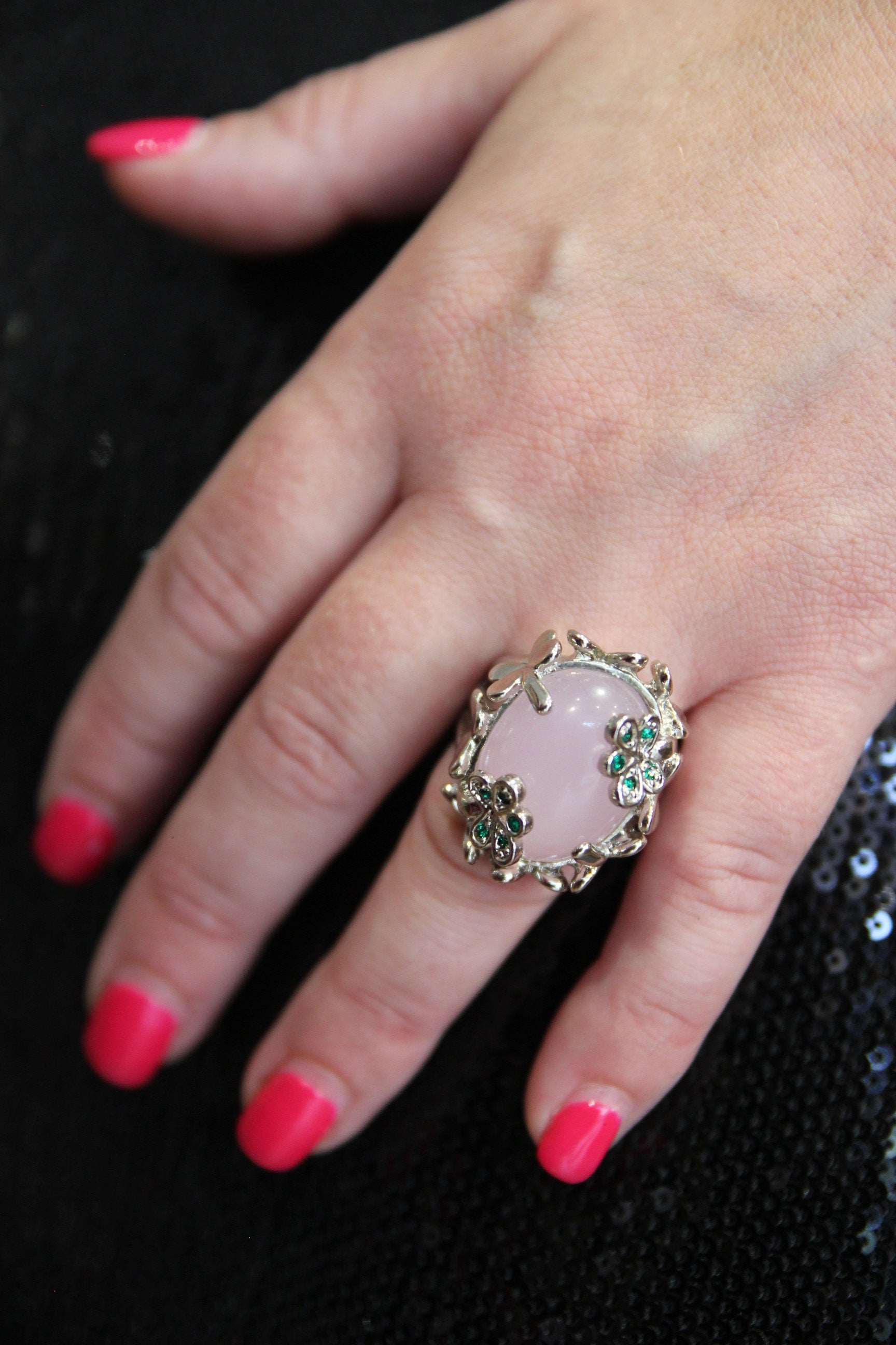 Bague Petite Fée Jade et Julie