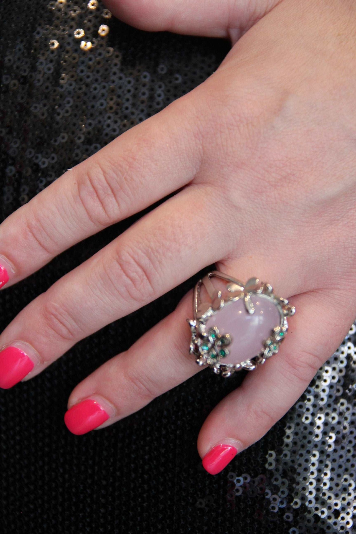 Bague Petite Fée Jade et Julie