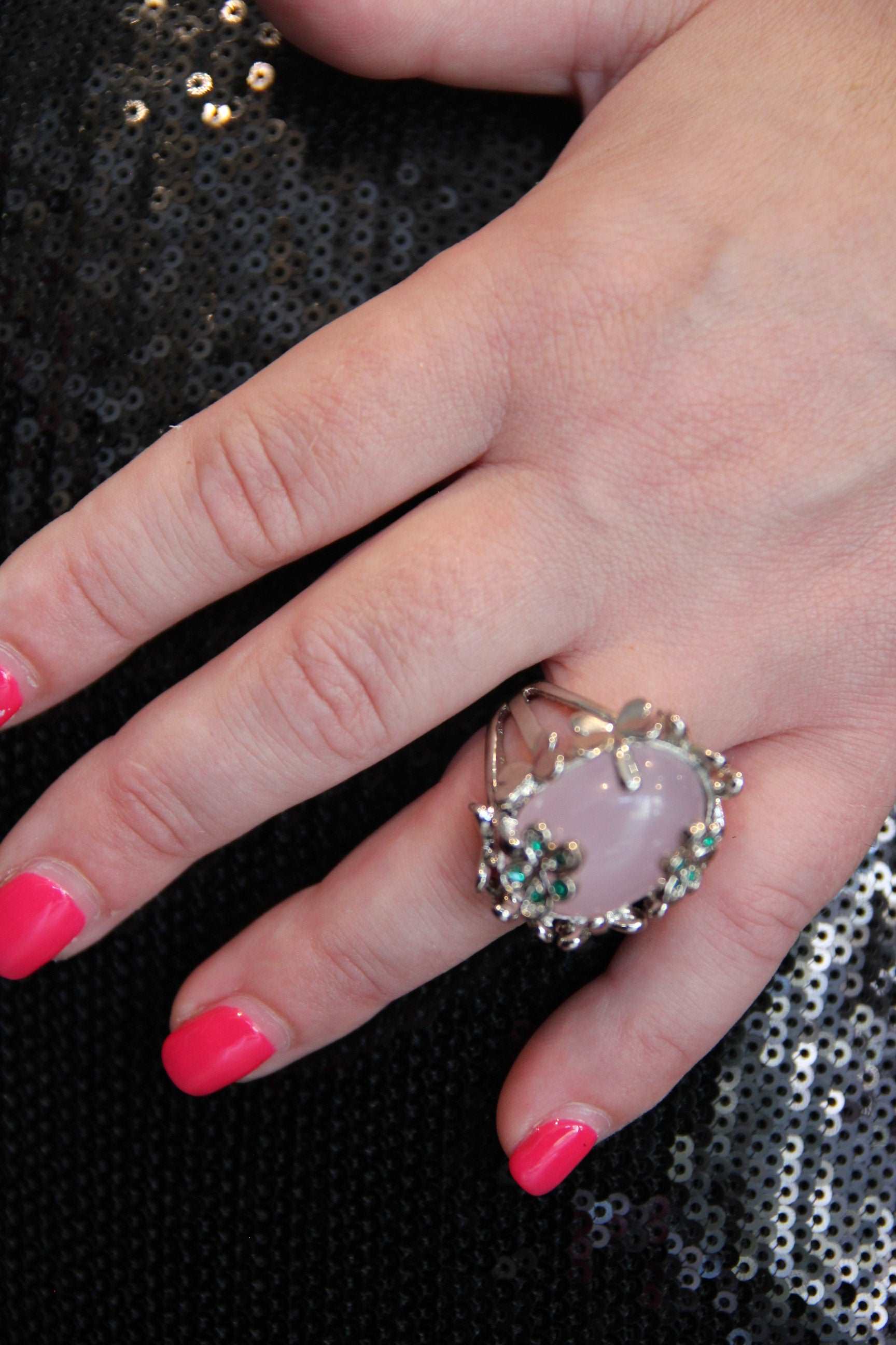 Bague Petite Fée Jade et Julie