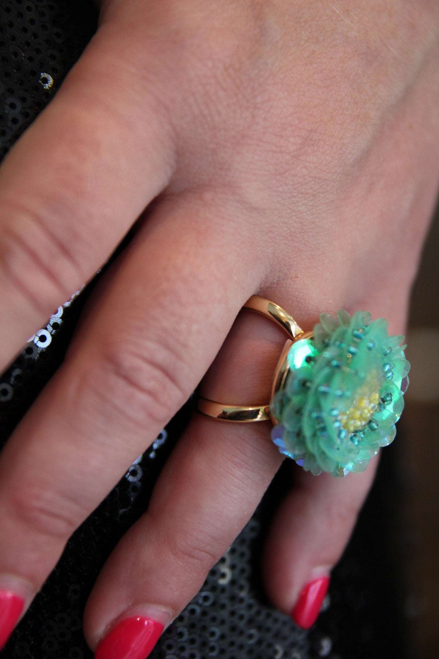 Bague Sirène Jade et Julie