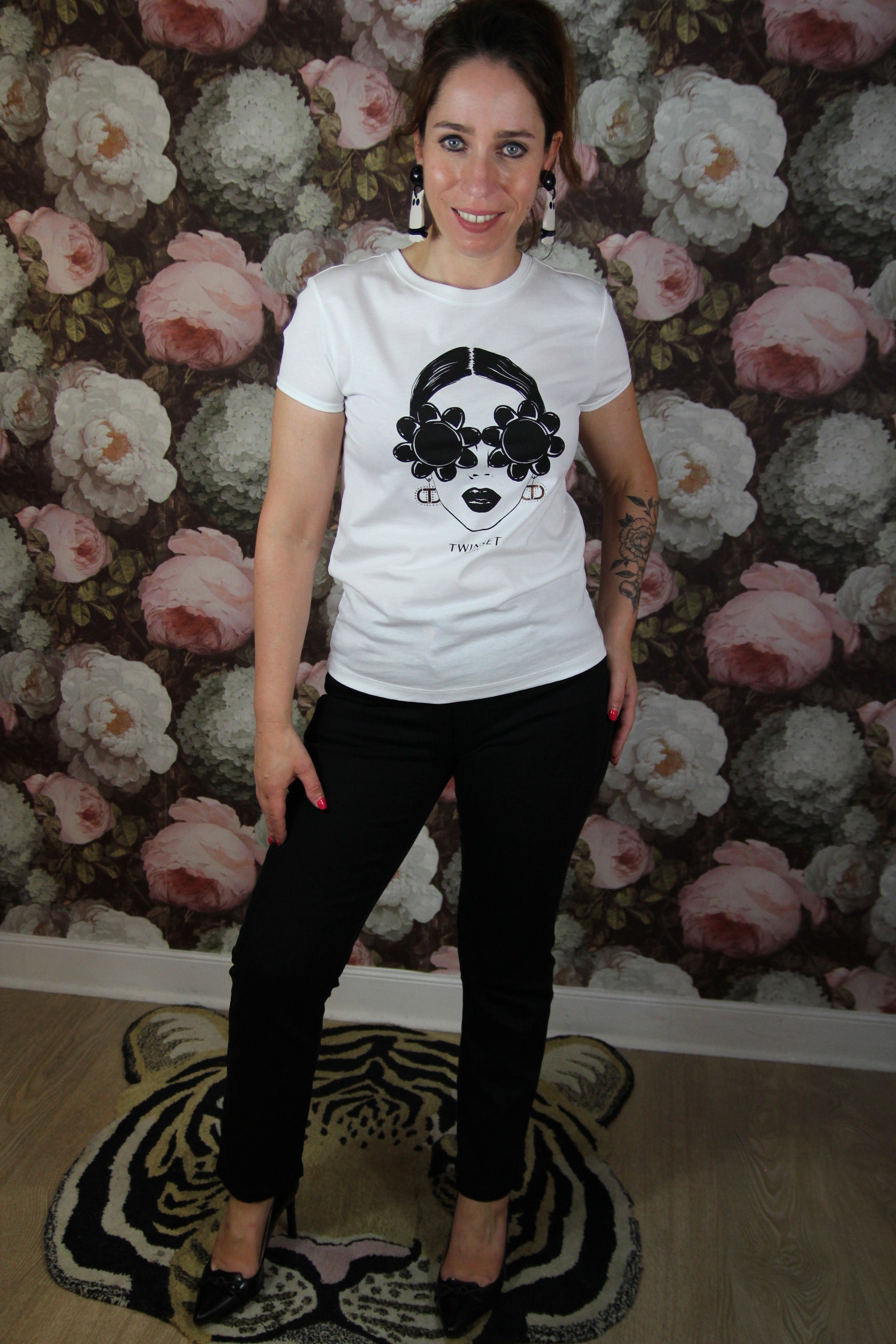 Pantalon jean noir slim Sierra Noir Nénette boutique la p’tite rebelle amiens