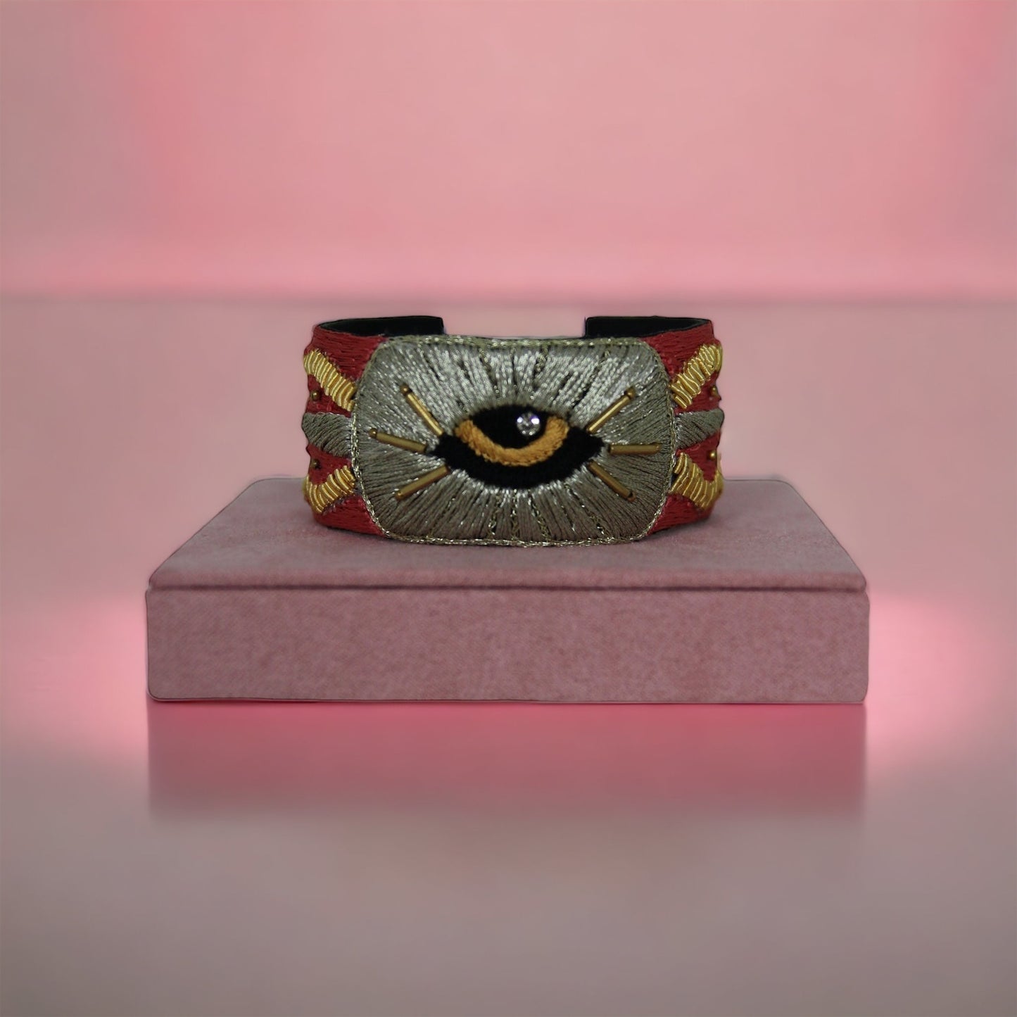 Bangle Bohème Horus Rouge Nahua