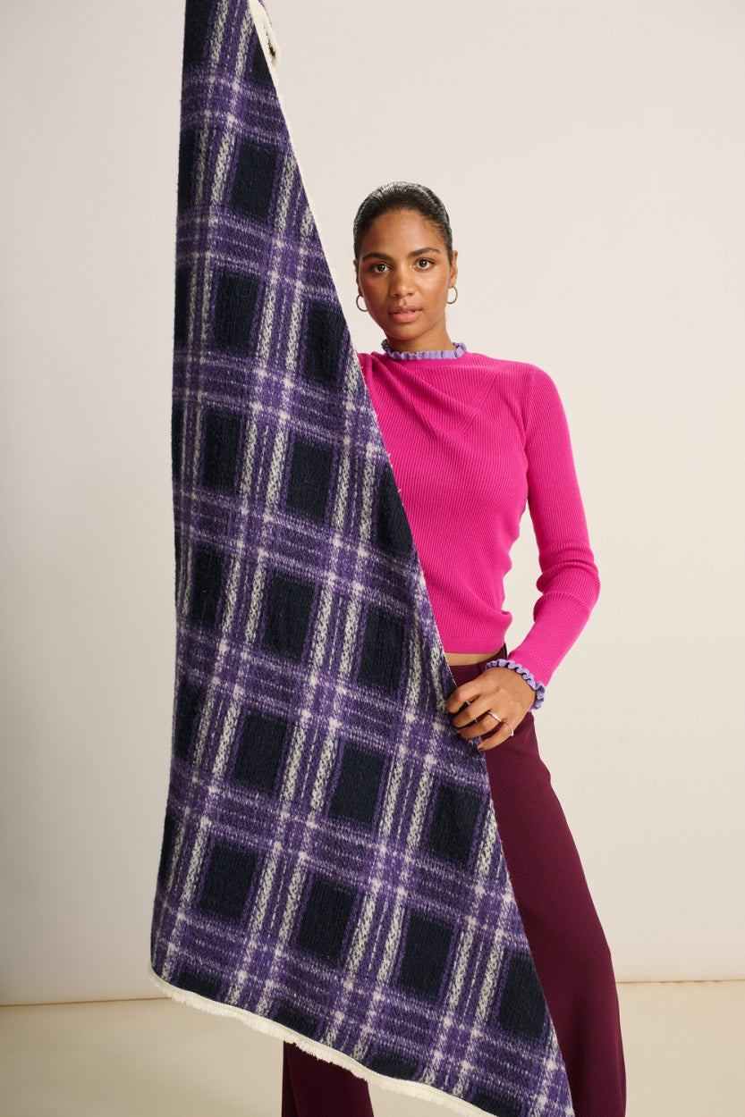 Châle Checks French POM Amsterdam