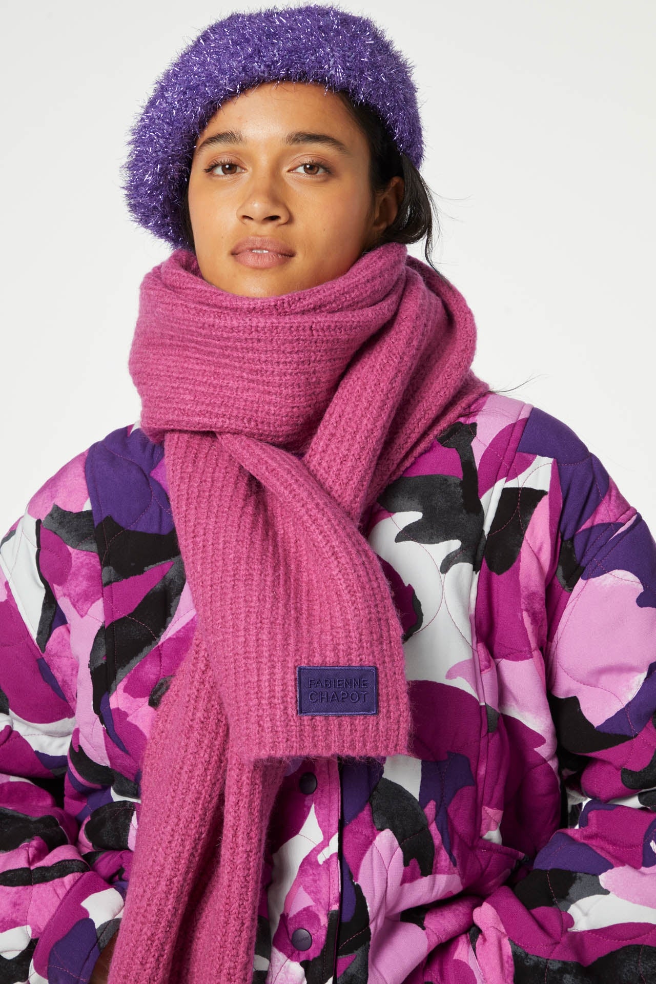 Echarpe Catoo Rose Fabienne Chapot