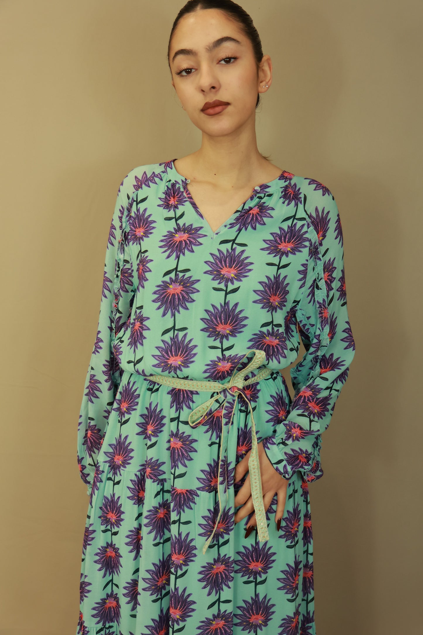 Georgie Flower POM Amsterdam Dress