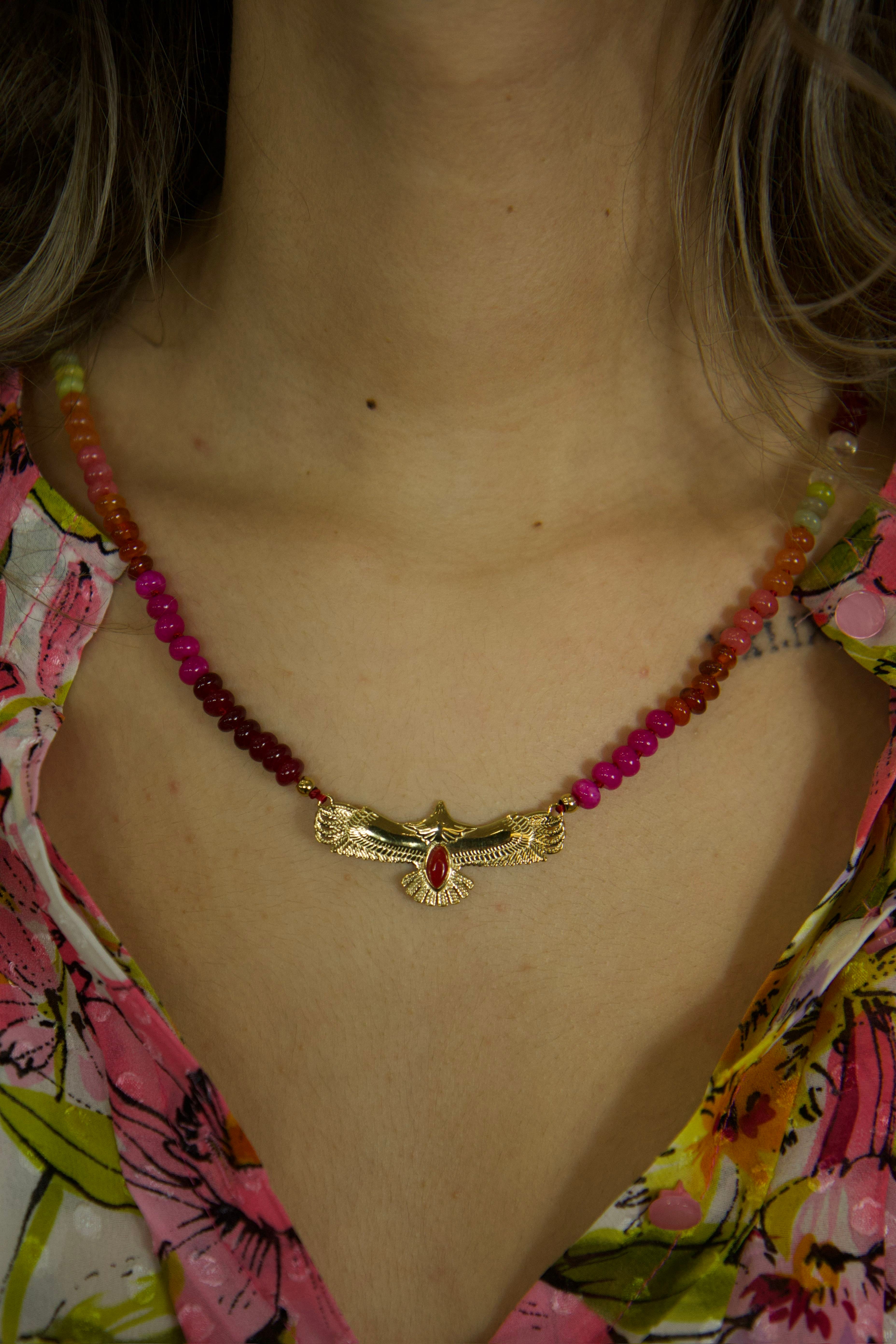 Collier Eagle by Mile Mila