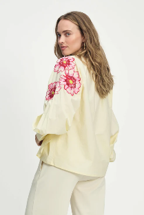 Blouse Lexi bouquet cream Pom Amsterdam