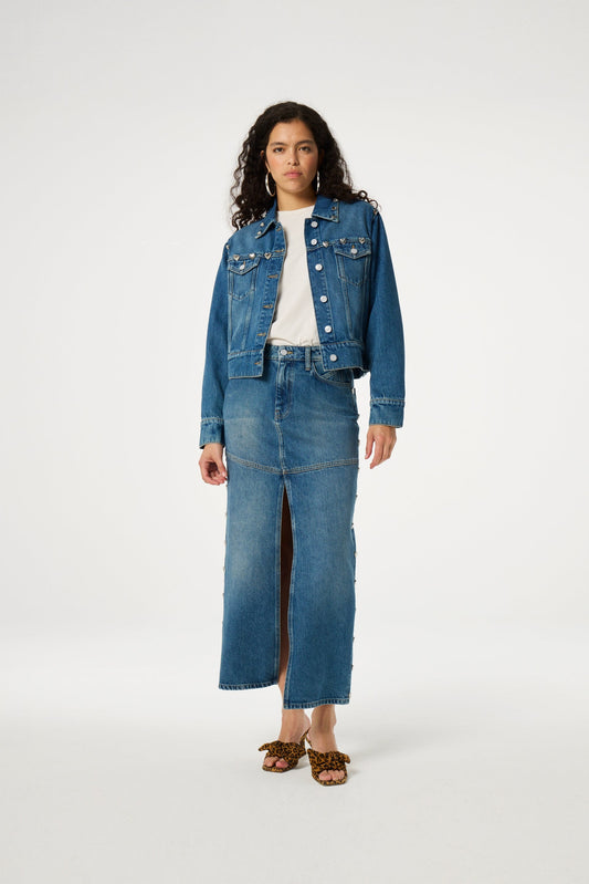 Jupe Maya denim Fabienne Chapot