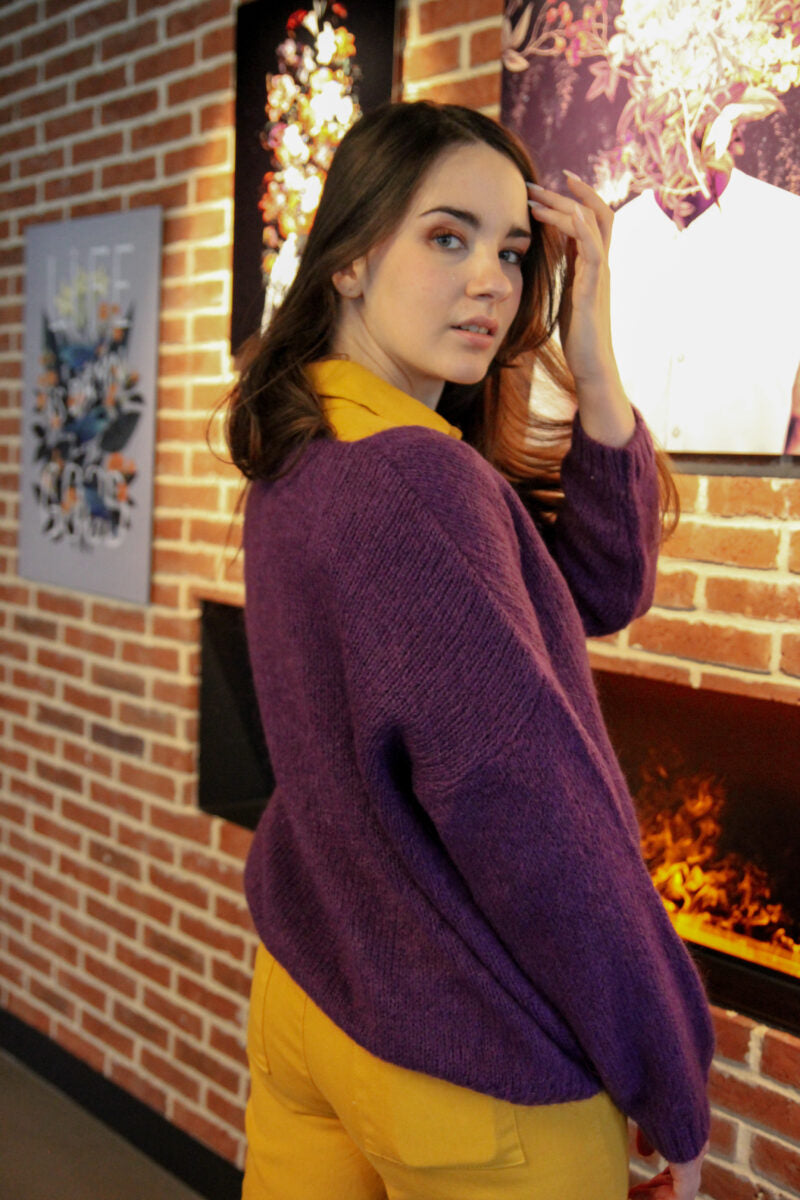 Suéter tan suave como lindo.