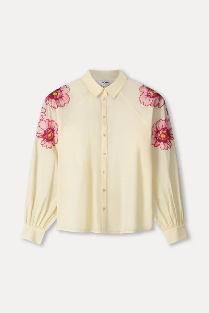 Blouse Lexi bouquet cream Pom Amsterdam