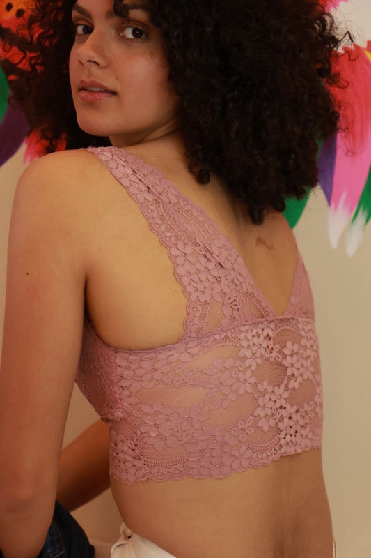Top brassière dentelle