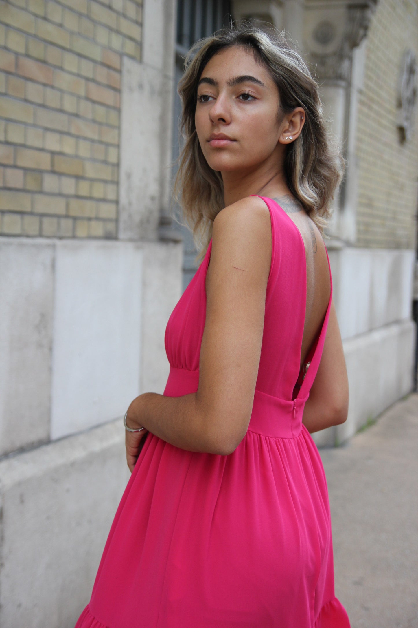 Fuchsia Dress