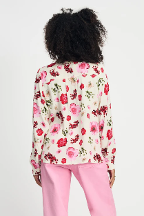 Blouse Mila bouquet crème Pom Amsterdam