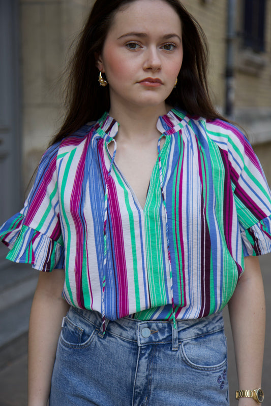 Blouse Pom Amsterdam en Ventes Privées boutique La P’tite Rebelle Amiens