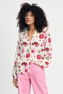 Blouse Mila bouquet crème Pom Amsterdam