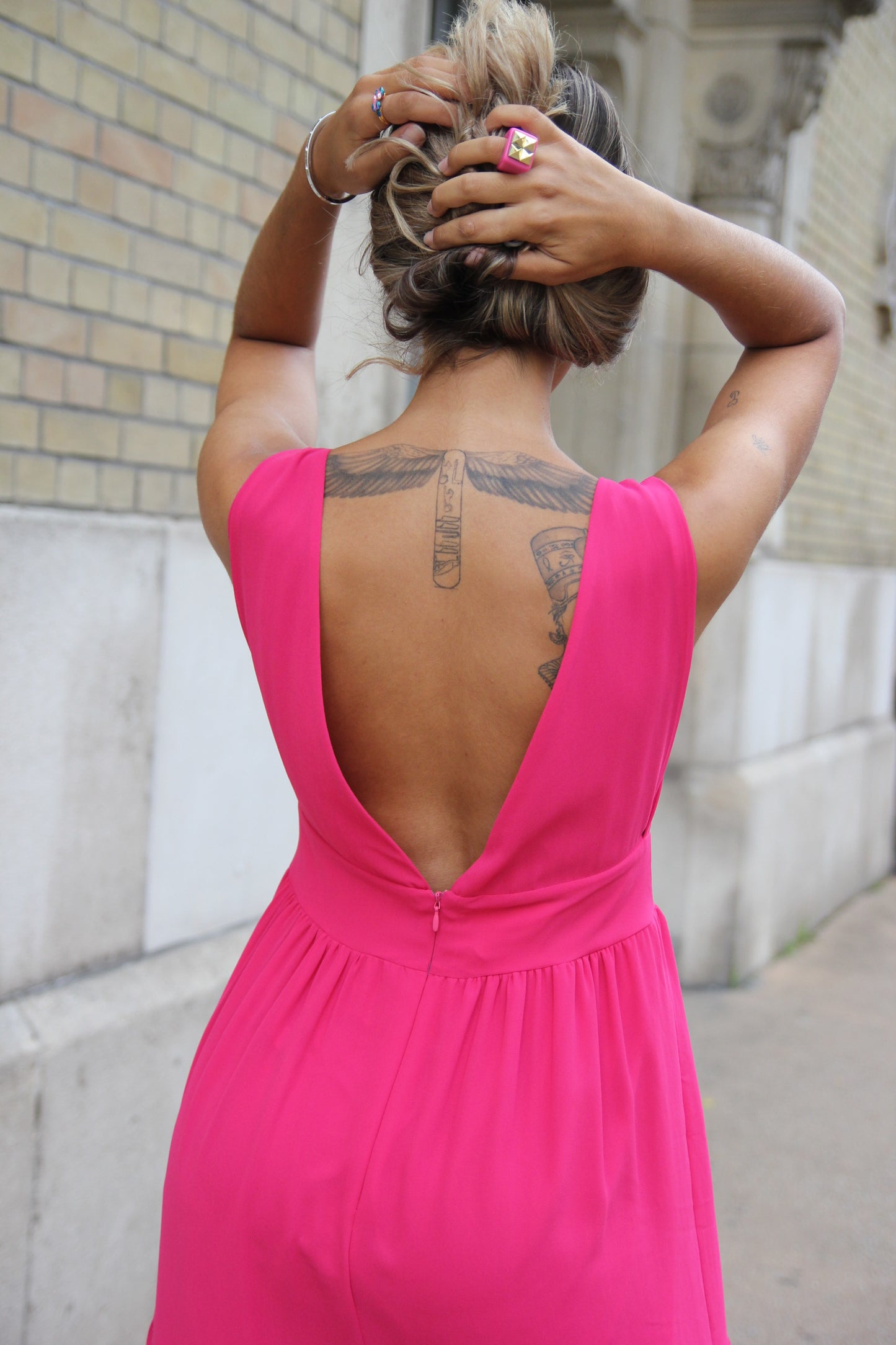 Fuchsia Dress