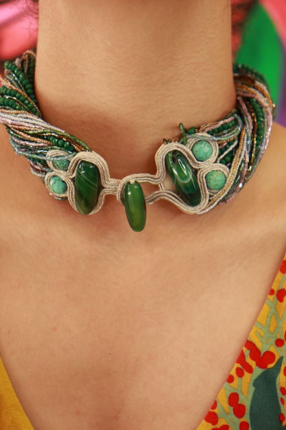 Collier Grand soir by Marion Godard