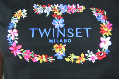 Camiseta con logo Twinset
