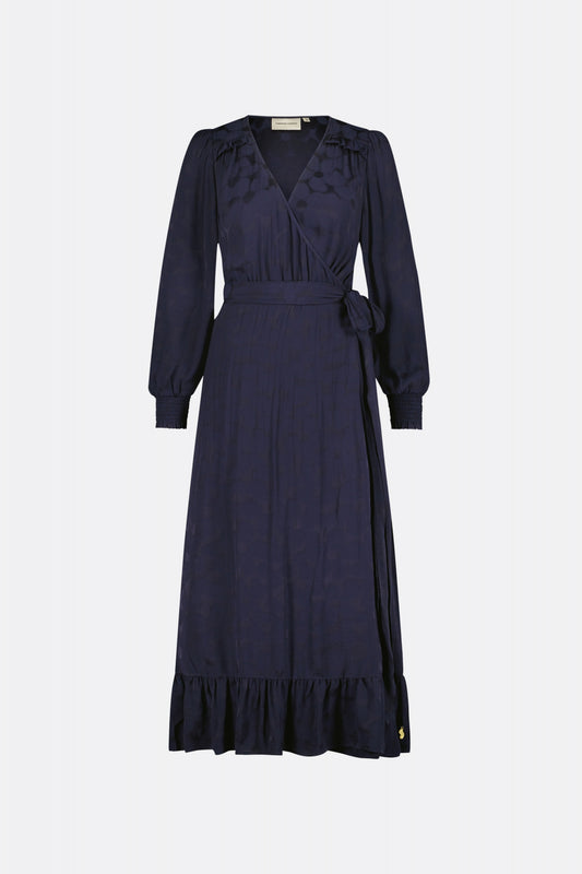 Robe longue bleu marine Fabienne Chapot 